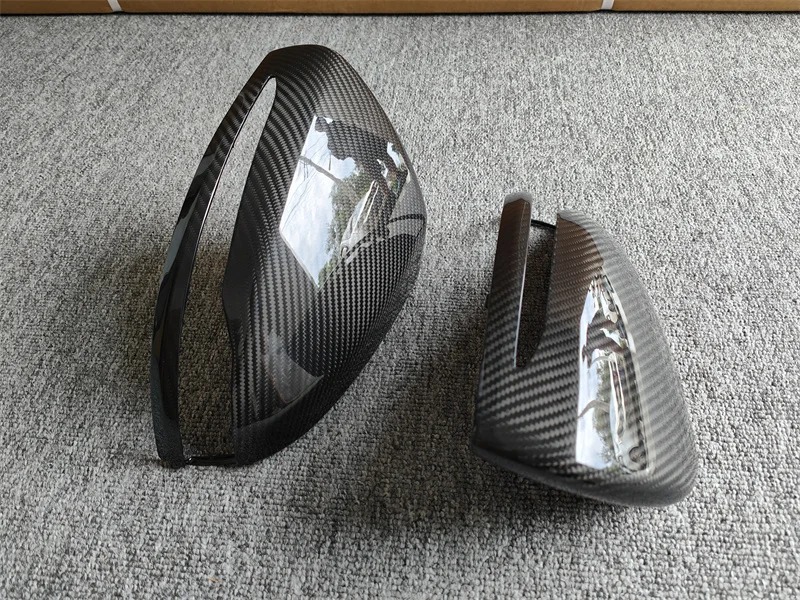 Used for  GT GT53 W207 High-quality Dry Carbon Fiber Rearview Mirror Cover Reflector Cover Body Kit
